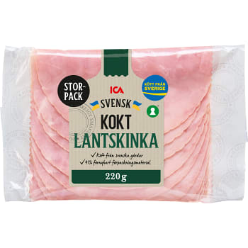 Kokt Lantskinka 220g ICA