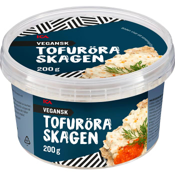 Tofuröra Skagen Vegansk 200g ICA