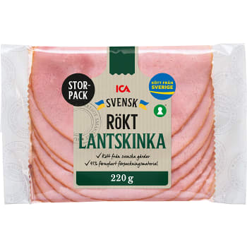 Rökt Lantskinka 220g ICA