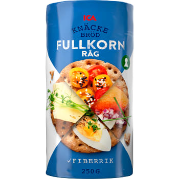 Fullkornsknäcke Råg 250g ICA