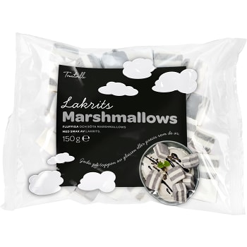 Marshmallows Lakrits 150g Treatville