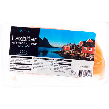 Laxbitar 300g Pacific brand