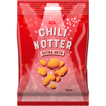 Chilinötter Extra Heta 150g ICA
