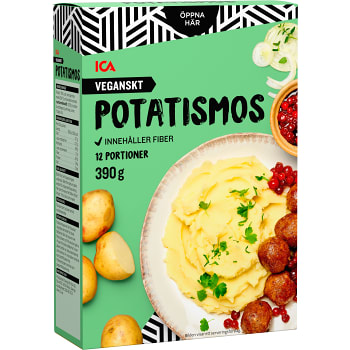 Potatismos Vegansk ICA 12 port 390g ICA