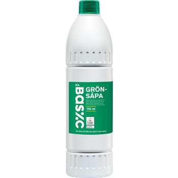 Såpa Grön 750ml ICA Basic