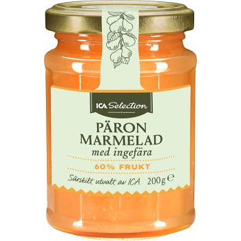 Marmelad Päron Ingefära 200g ICA Selection