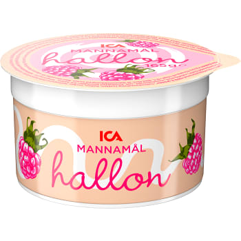 Mannamål Hallon 165g ICA