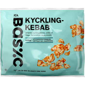 Kycklingkebab 600g ICA Basic