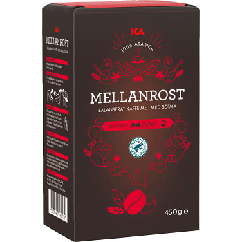 Bryggkaffe Mellanrost 450g ICA