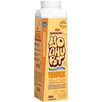 Drickyoghurt Tropisk 33cl ICA