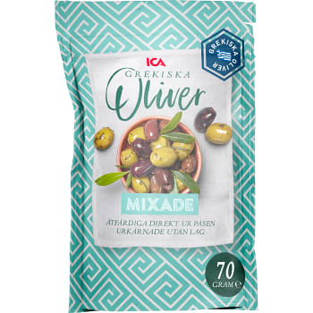 Oliver mixade med örter 70g ICA