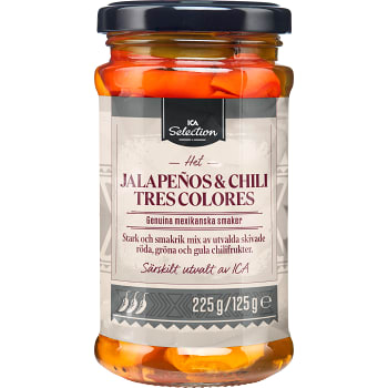 Jalapeño Tres Color 225g ICA Selection