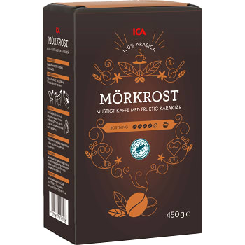 Bryggkaffe Mörkrost 450g ICA