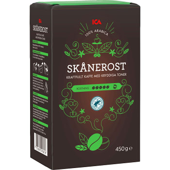 Bryggkaffe Skånerost 450g ICA