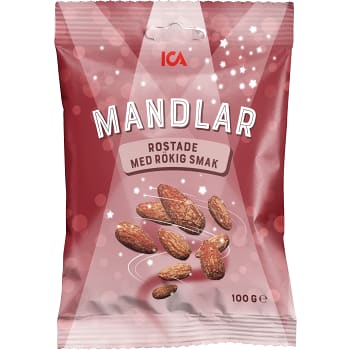 Mandlar Rostade Rökiga 100g ICA