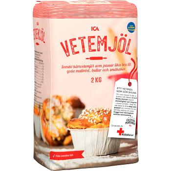 Vetemjöl 2kg ICA | Handla mat online från din lokala ICA-butik