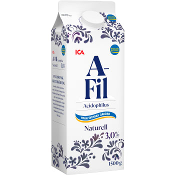 A-fil 3% Naturell 1,5l ICA