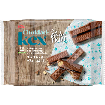 Chokladkex Glutenfri 64,5g ICA