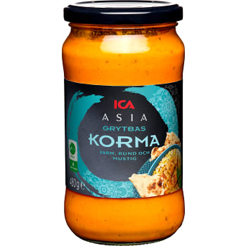 Grytbas Korma 480g ICA Asia