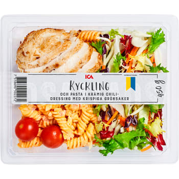 Kyckling med pasta i krämig chilidressing 450g ICA