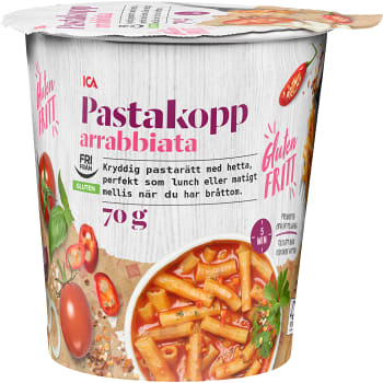 Pastakopp Arrabiata Glutenfri 70g ICA