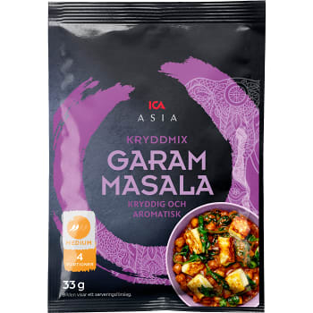 Kryddmix Garam Masala 33g ICA Asia