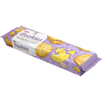 Cookies vitchoklad citron 150g ICA