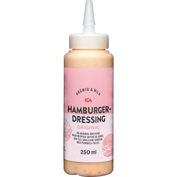 Hamburgerdressing 250ml ICA