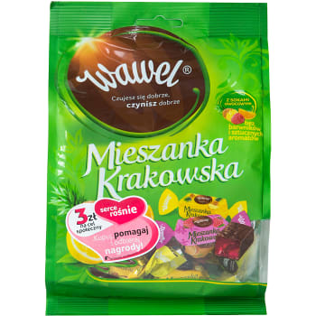 Chokladpåse Fruktsmak 245g Wawel