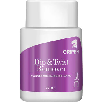 Nagellacksremover Dip &amp; Twist 75ml Gripen