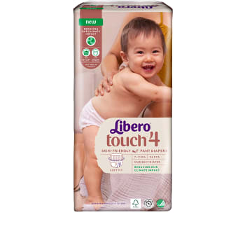 Byxblöjor Touch Strl 4 7-11kg 34-p Miljömärkt Libero