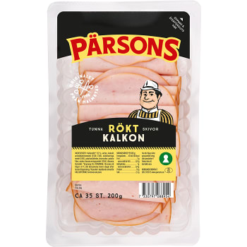 Kalkon Rökt tunna skivor 200g Pärsons