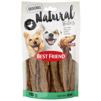 Hundgodis Mjuka Ankfiléer 100g Natural Bites