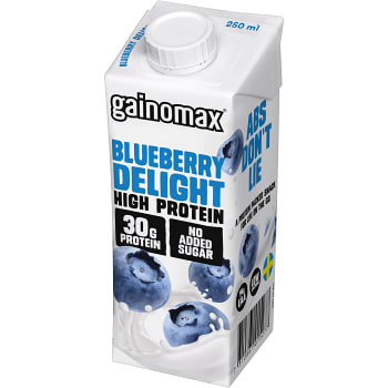 Proteindryck Blåbär 250ml Gainomax