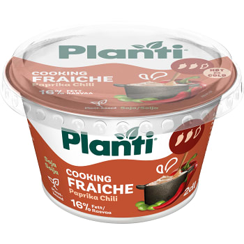 Cooking Fraiche Paprika &amp; Chili 16% 2dl Planti