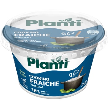 Cooking Fraiche Natural 18% 2dl Planti