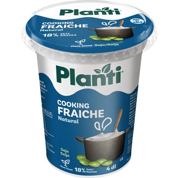 Cooking Fraiche Natural 18% 4dl Planti