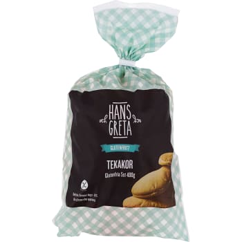 Thekakor Glutenfri Fryst 400g Hans &amp; Greta