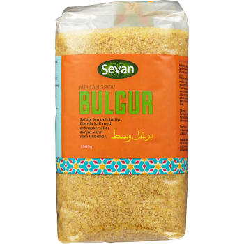 Bulgur Mellangrov 1kg Sevan