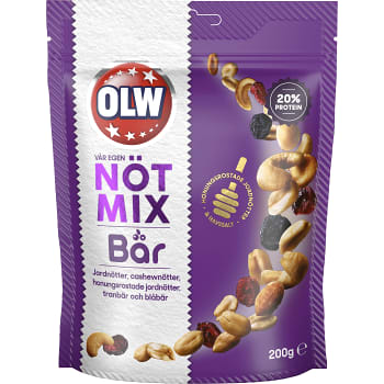 Vår egna Nötmix med Bär 200g OLW