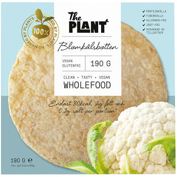 Pizzabotten Blomkål 190g The Plant