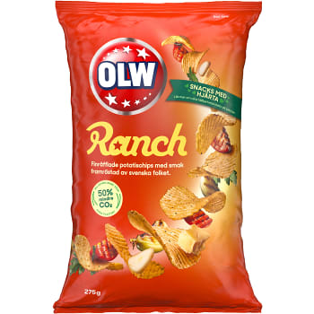 Potatischips Ranch 275g OLW