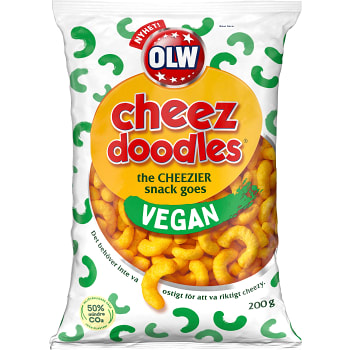 Ostbågar Cheez Doodles Vegan 200g OLW