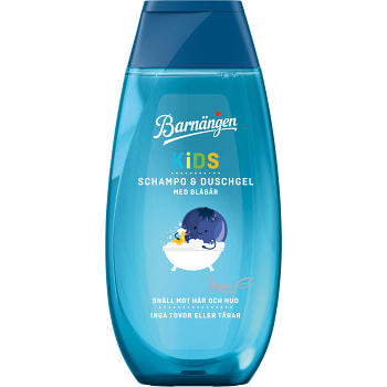 Schampo &amp; Duschgel Blåbär 250ml Barnängen