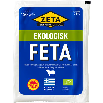Feta Ekologisk 150g Zeta