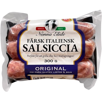 Salsicca Färskkorv Original 95% 300g Nonna Elide