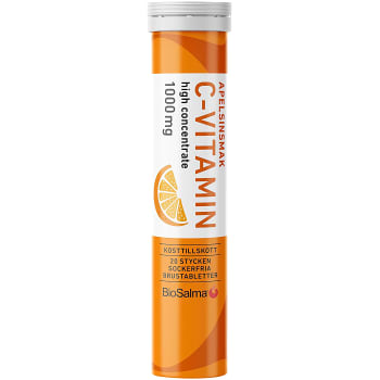 Kosttillskott C-Vitamin Apelsin 20-p BioSalma