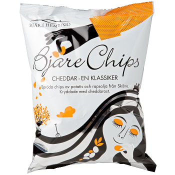 Chips Cheddar 200g Bjäre Chips