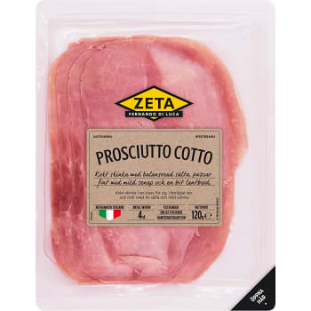 Prosciutto Cotto 120g Zeta