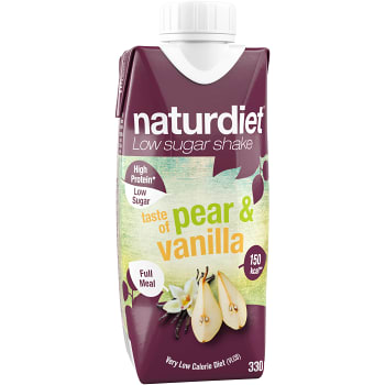 Viktkontroll Shake Päron &amp; Vanilj 330ml Naturdiet